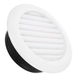 COHEALI Round Air Vent Louver Grille Cover Elegant Strong Design for Quick Installation Versatile Use Walls Ceilings for Bathroom Living Room Bedroom Office Outdoor Dryer Vent Cover