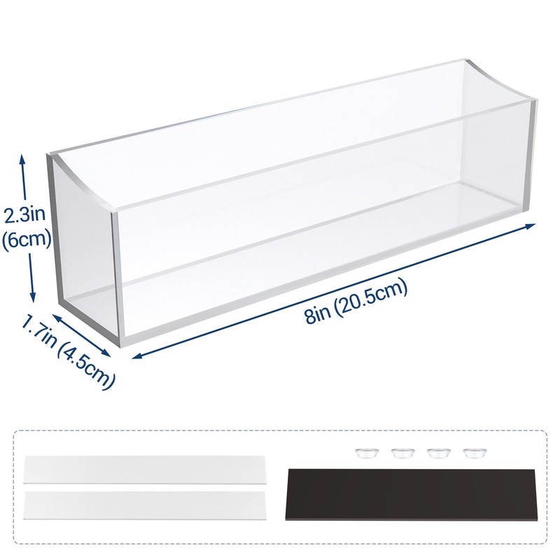 NiHome Clear Acrylic Bottle Organizer