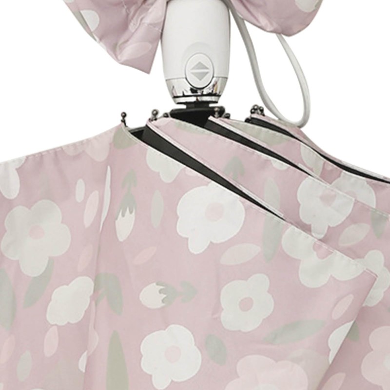 HERCHR Paraguas Plegable, Paraguas Pequeño Estilo Flor, Paraguas De Viaje