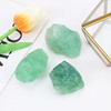 XIANNVXI Green Fluorite Raw Crystals, 1.8-2.2inch Healing Crystals Natural Rough