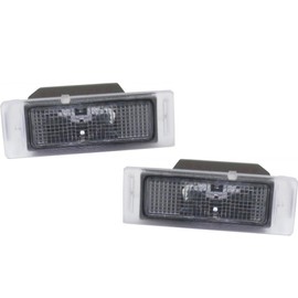 For Chevy Impala 2014 15 16 17 18 2019 License Plate Light Unit Driver and Passenger Side | Pair | Rear | CAPA Certified | Replacement For GM2870100, GM2870100C | 13502178