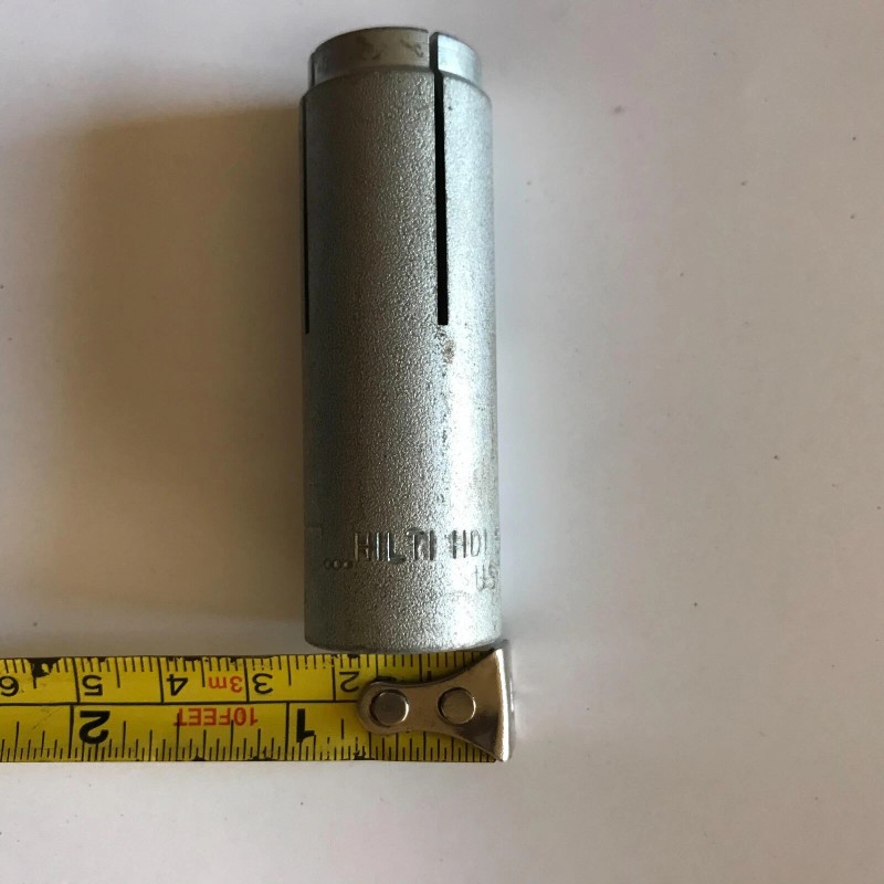 HILTI HDI STAINLESS STEEL CONCRETE ANCHOR for 5/8 UNC BOLT