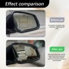 HQRNYP 2PCS Side Mirror Visor Rain Guard, Car Mirror Cover,