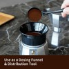 watchget Moka Pot Dosing Funnel, Espresso Coffee Dosing Funnel Plastic