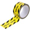 Safety Warning Tape Yellow and Black Anti Slip Sticker Self