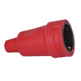 Kopp 180412000 Protective Rubber Coupling With Bend Relief, Red