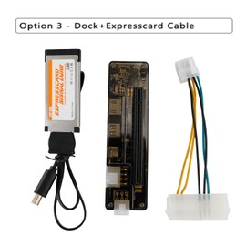 Areyourshop Express Card PCI-E Version Expresscard V8.5 EXP GDC Independent Video Card Do-ck