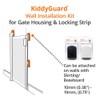 Lascal Wall Compensation Kit for KiddyGuard Stair Gate, Variable Adjustable