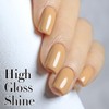 Double Rhythm 0.50 OZ Translucent Gel Polish Same Color Same