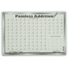 Painless Learning Addition Tables Placemat, Black, Large