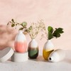 Sass & Belle Dip Glazed Ombre Yellow Vase