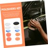 IWOWHERO 10pc Car Polisher Accessories Kit Car Buffing Pads Set