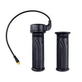 Flylin EBike Throttle Grip, 20X Electric Bicycle Scooter Twist Throttle, with 3 Pin Waterproof Joint, Ebike Handlebar, Conversion Kit Parts(22.2mm/0.87in)