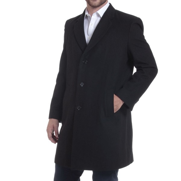 Alpine Swiss Luke Mens 3 Button Tailored Wool 37" Walker