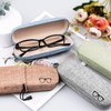 17-Piece Eyeglass Case Hardshell Set, Unisex Hardcase Eyeglass Case, Large
