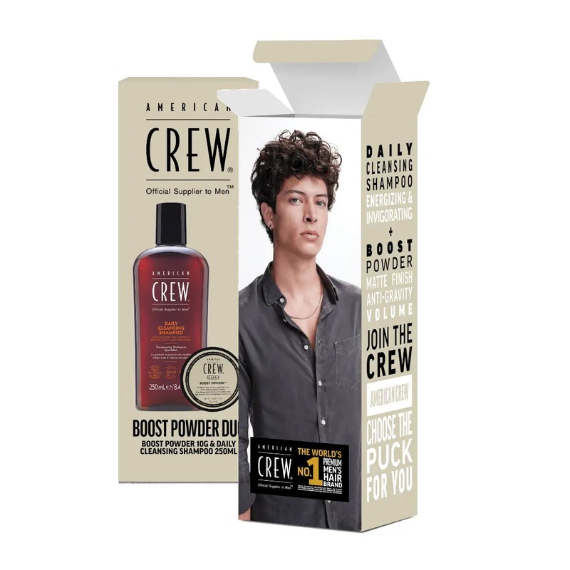 American Crew Daily Cleansing Shampoo & Boost Powder Duo Pack