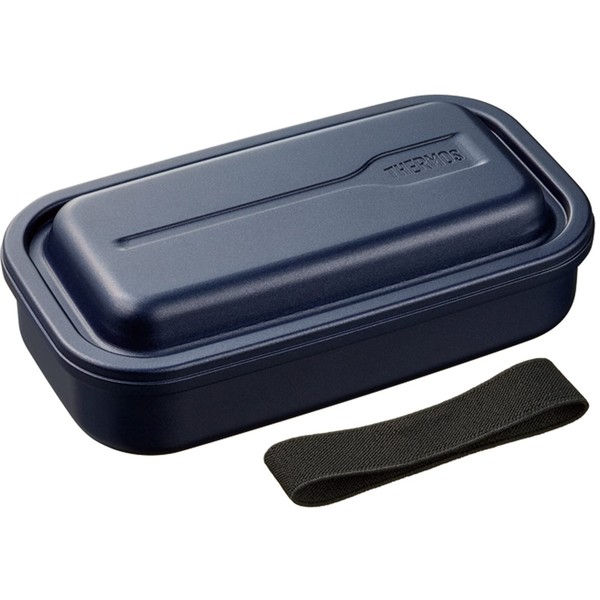 Thermos DAA-800 NVY Lunch Box, Aluminum, Fresh Lunch Box, Inner Fluorine Coating, 28.7 fl oz (800 ml), Navy