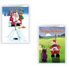 Box Set of Golf Christmas Card Variety Pack 24 Cards