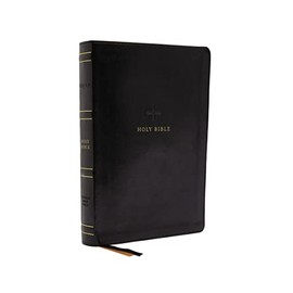 NRSV, Catholic Bible, Thinline Edition, Leathersoft, Black, Comfort Print: Holy Bible
