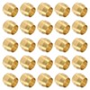 PATIKIL Brass Compression Sleeves Ferrules for 4mm OD Tube, 120