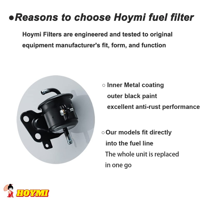 HOYMI 15440-99E01 for SUZUKI OUTBOARD HIGH PRESSURE FUEL FILTER DF60-DF70