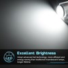 4Pcs 3.15”Round LED Marine Light with sliver housing, Navigation Boat