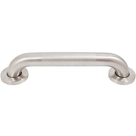 Peened Grab Bar, 32 Inches, 1-1/2" Diameter, 1-1/2" Wall Clearance, Concealed Screws, Satin Stainless Steel by Stone Harbor Hardware