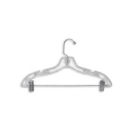 Plastic Suit Hanger with Clips (Set of 25)