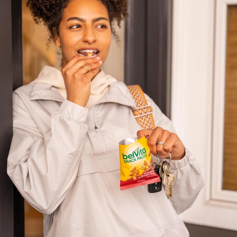 belVita Bite Size Snacks Variety Pack, Blueberry, Chocolate and Cinnamon