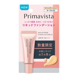 Primavista Moist Glow Lasting Liquid Ochre 03 Trial Size