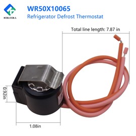 WR50X10065 - Termostato de descongelación para refrigerador GE Hotpoint, reemplazar 1092784 AP3796816 PS966762 EAP966762