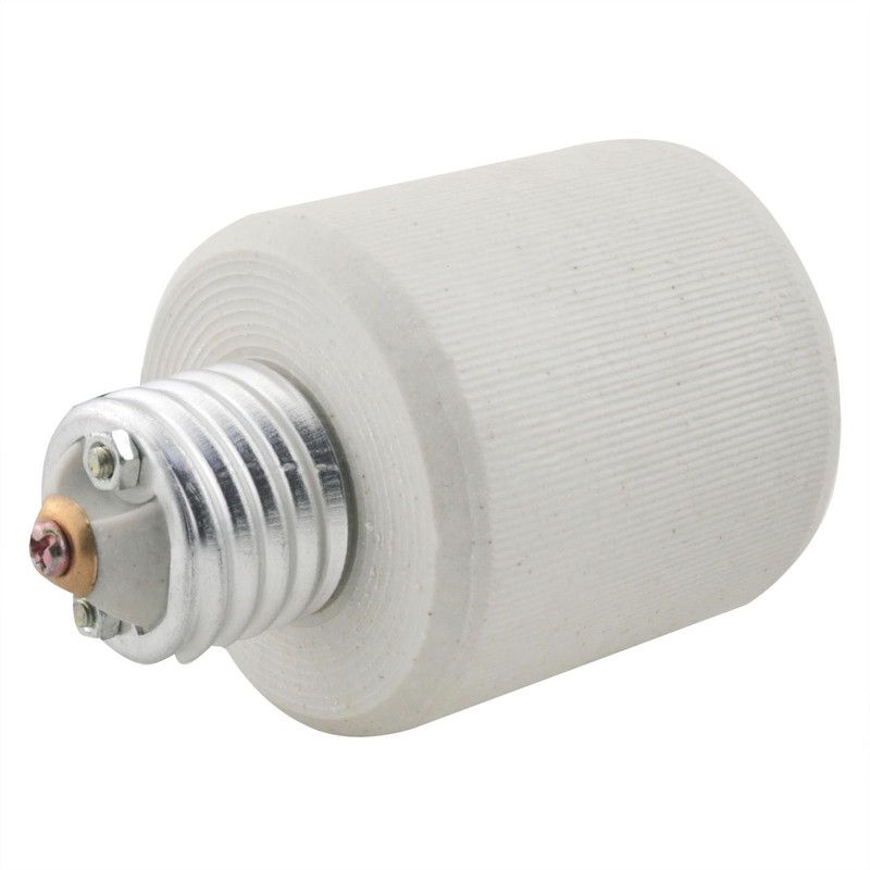 CHENJIN 2PCS Light Bulb Socket Extension Adapter E26-E40 Lighting Accessories