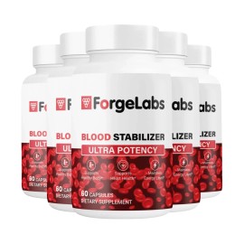 ForgeLabs 5-Pack ForgeLabs Blood Support, Forge Labs Advanced Blood Support - 300 Capsules