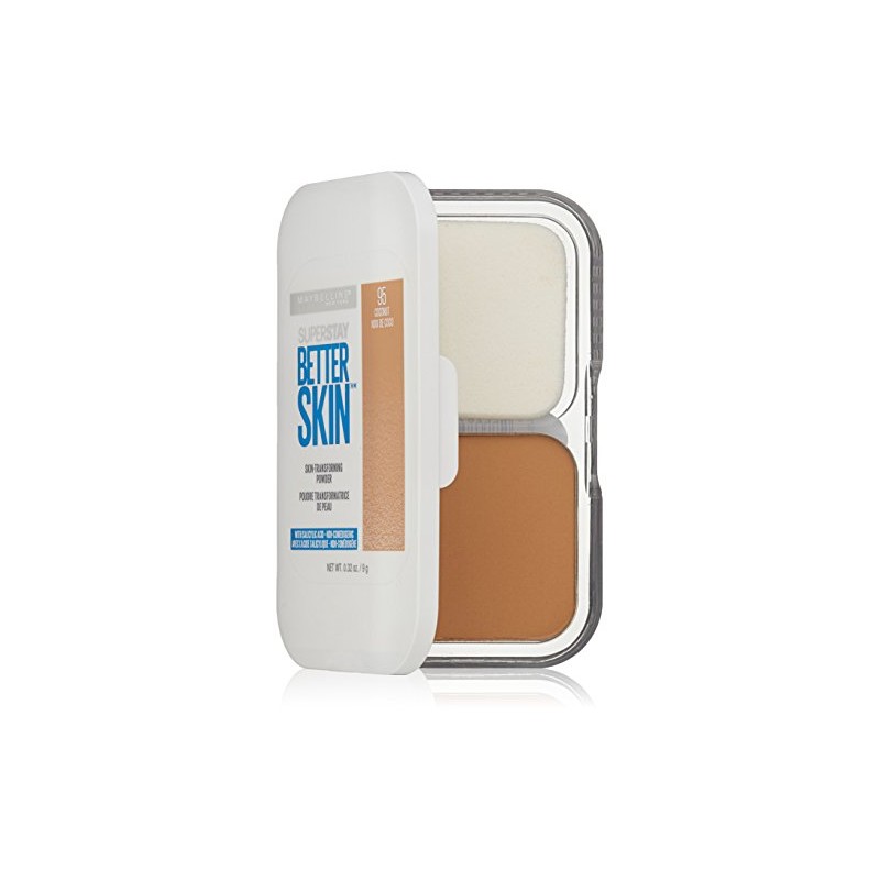 Maybelline New York Super Stay Better Skin Powder, Coconut, 0.32