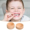 ZXCHOME 1 Piece Milk Tooth Box with Maple Wood Print,