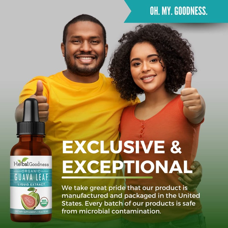Guava Leaf Extract - Organic Guava Leaves - Hojas de