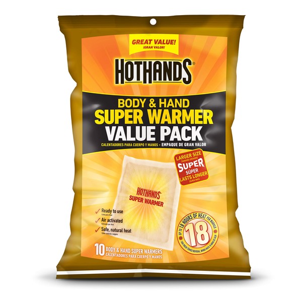 HotHands Body and Hand Super Warmer 60 pack Value Pack