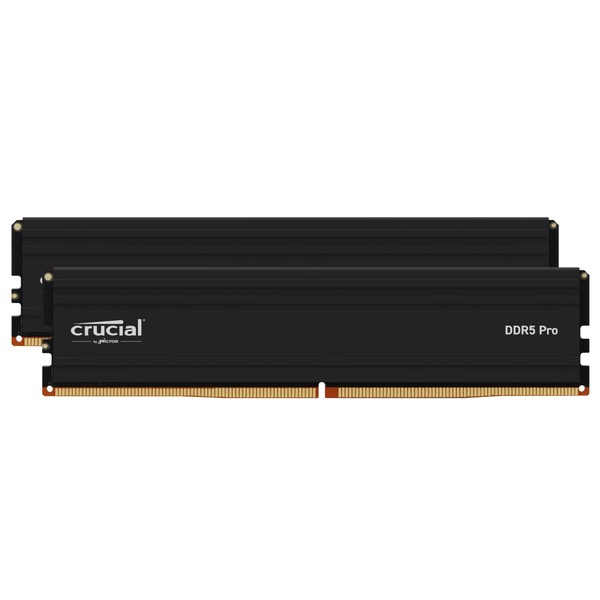 Crucial Pro RAM 32GB Kit (2x16GB) DDR5 5600MT/s (or 5200MT/s or 4800MT/s) Desktop Memory CP2K16G56C46U5