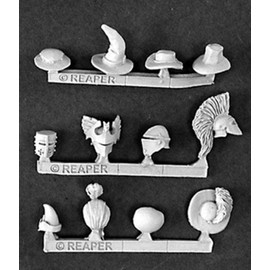 Hats and Helmets Miniature Parts