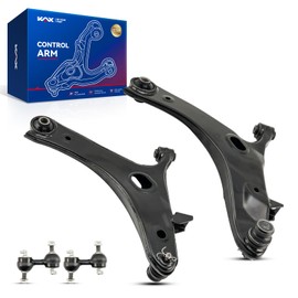 KAX Front Upper Control Arm w/Ball Joint & Sway Bar End Links Fit for 2009-2013 Subaru Forester, 2011-2014 Impreza Suspension Kit K622787 K622789 K750049 4pcs