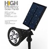 GRIFEMA DG2005 Solar Garden Light 4 LED Waterproof Spotlight, Pack