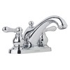 Allura 4 in. Centerset 2-Handle Bathroom Faucet with Drain Assembly