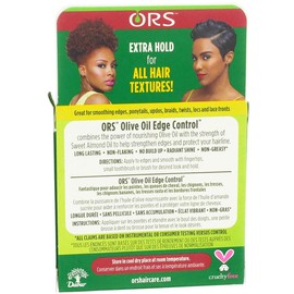 ORS Olive Oil Edge Control Hair Gel for Strengthening (2.2 oz)