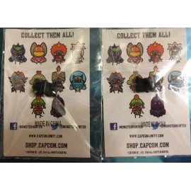 2 X Monster Hunter 4 Felyne Pin Series 1 Ultimate