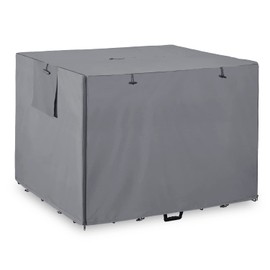 Dalema 36Inch Wire Dog Crate Cover,Durable Windproof Privacy Polyester Pet Kennel Covers,Breathable Blackout Cover for 1/2/3 Door Dog Cage. (36" L x 23" W x 25" H,Grey)