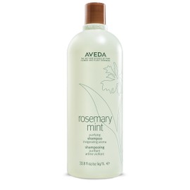 Aveda Rosemary Mint Purifying Shampoo | Clarifying Shampoo | Adds Shine | for Normal to Oily Hair, Fine to Medium Hair Types | 97% Naturally Derived*, 33.8 Fl Oz