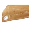 Mytee Products 6' x 8' Tan Canvas Tarp 12oz Heavy