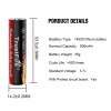 TrustFire 900mAh 14500 3.7V Li-ion Rechargeable Battery With PCB Batteries
