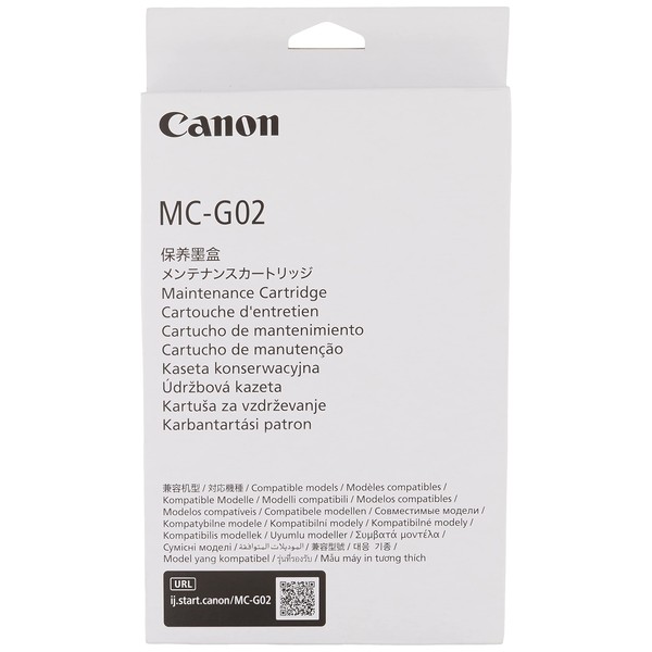 Genuine Canon G Series Maintenance Cartridge MC-G02 Small