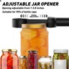 Jar Opener Bottle Opener for Seniors with Arthritis, Multi Retractable